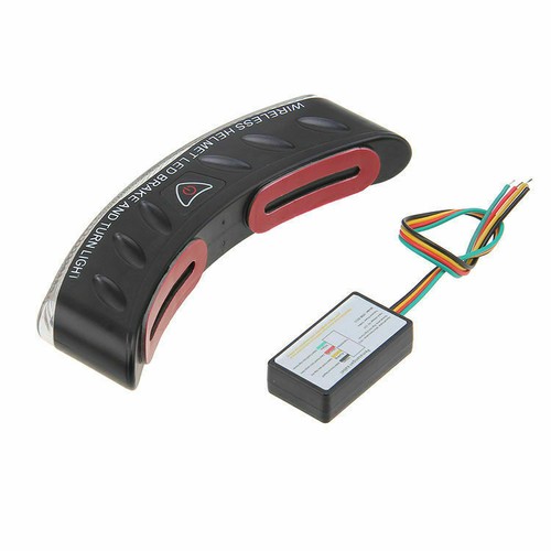 Motorcycle Wireless Helmet 8 LEDs Light 