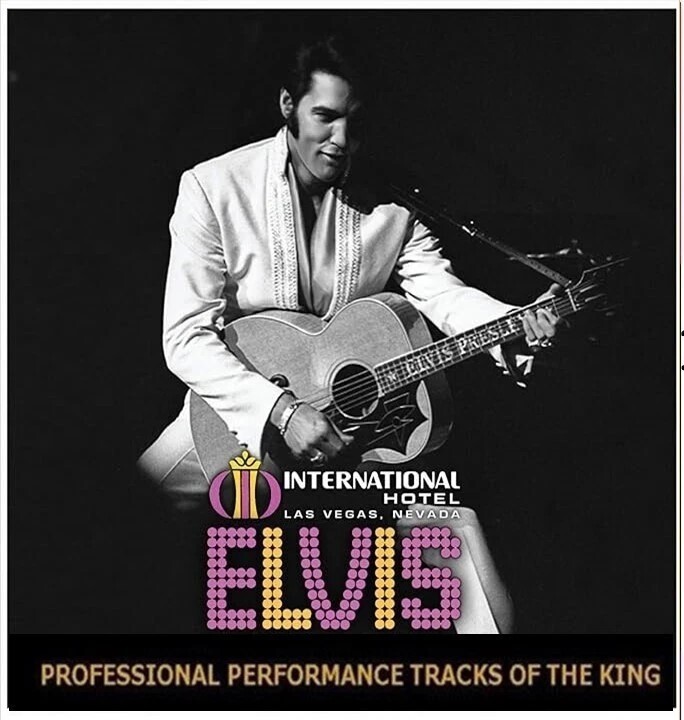 Elvis Backing Tracks cd  Aug 1969 Live  at The International Hotel  Re - created