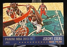 2013-14 NBA Hoops Above the Rim #18 Jeremy Evans Utah Jazz