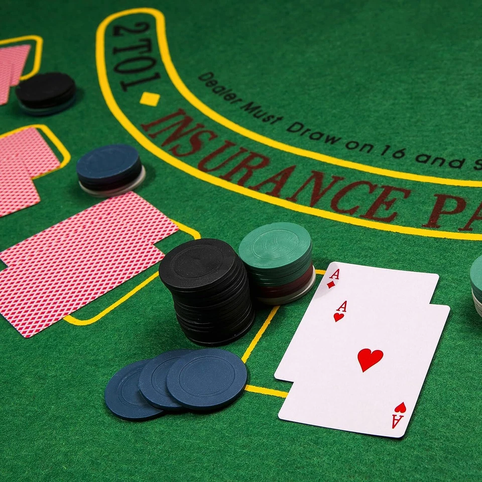 16" Roulette Wheel Set with Felt Chips Cards & Rake for Casino Games AU STOCK - image 4 of 4
