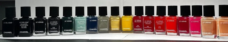 CHANEL LE VERNIS nail polishes , 13ml/0.4fl oz, Made in France, various colour