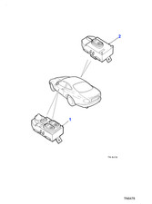 Jaguar Genuine Drivers Door Switchpack Right Side OS Offside Fits XK8 LJA6332AG