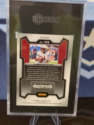 2024 Panini Prizm Draft Picks - Rated Prospect Cameron Ward #199
