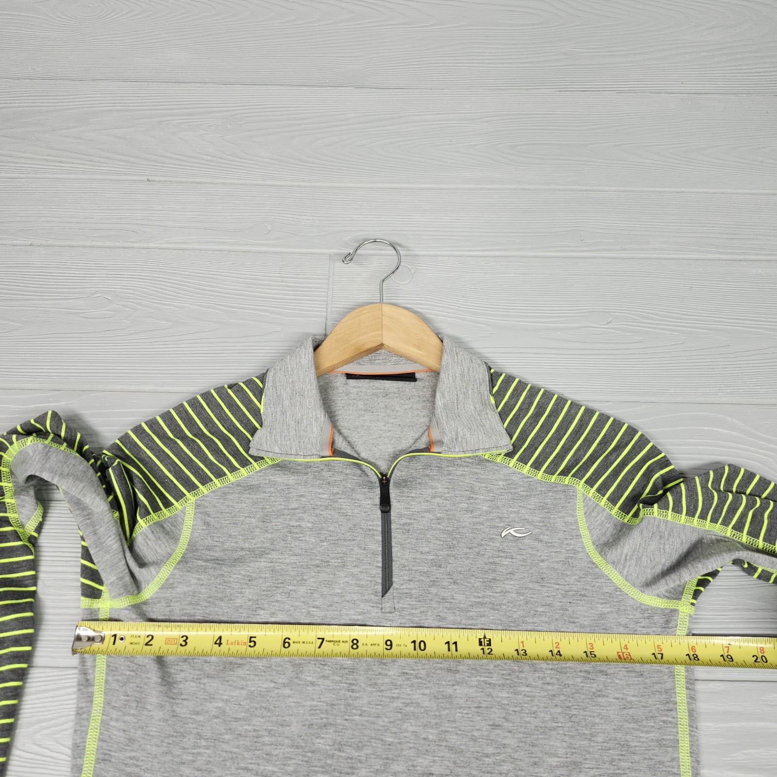 Kjus Gray Trace Half Zip Pullover Sweatshirt Wome… - image 10