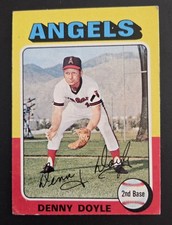1975 Topps - Denny Doyle - #187 - Angels - Second Base