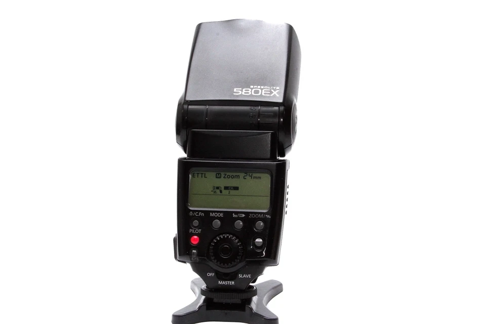 Canon Speedlite 580EX Aufsteck Blitz für Canon EOS und R Digital Kameras mit OVP - Bild 3 von 3