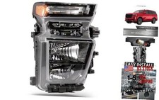 Headlight Assembly Compatible with 2020-2023 Chevy Silverado Halogen Right Side