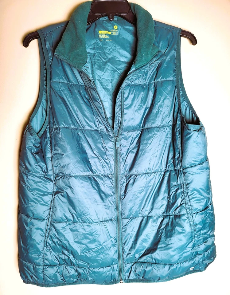 Женский пуховик Xersion жилет зеленый размер XL на молнии - Изображение 2 из 4