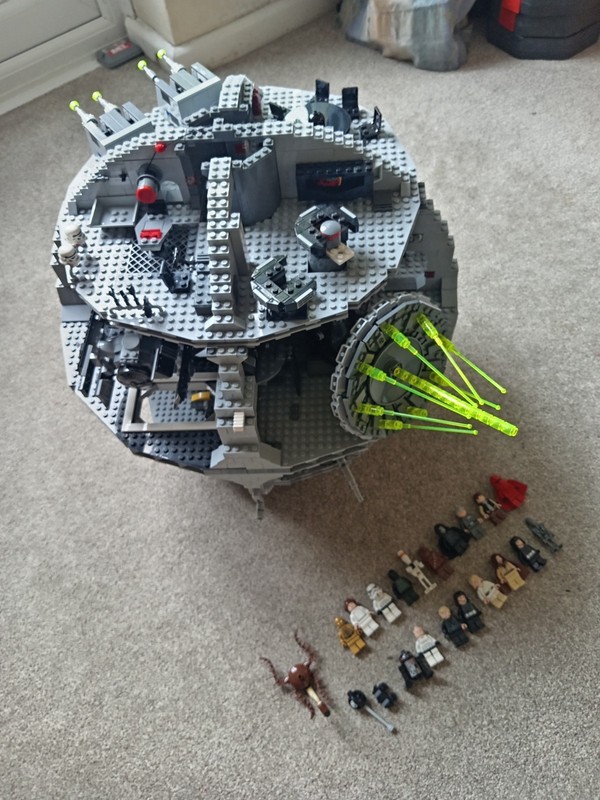 lego star wars death star 10188 95% Complete