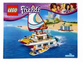 LEGO Friends Sunshine Catamaran 41317 &ndash; Complete Set with Original Instructions