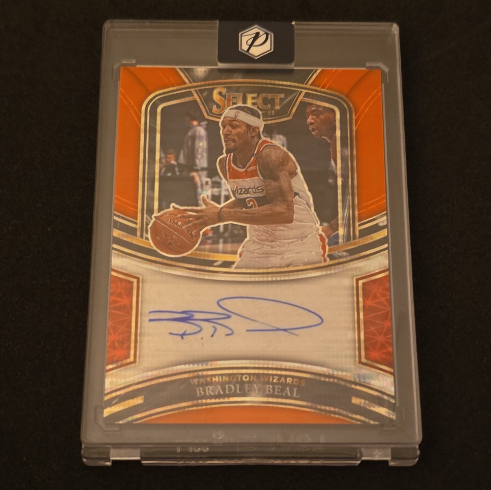 2020 BRADLEY BEAL SELECT ROOKIE NEON ORANGE PULSAR RC AUTO /30 PSA 10