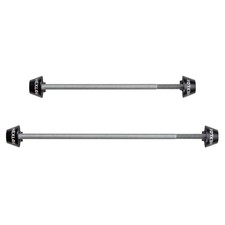 Hexlox Wheel Skewer, MTB, F/R Set, Black
