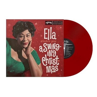 Ella Fitzgerald - Ella Wishes You A Swinging Christmas - New Ruby Red LP
