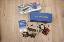 The Commodore C64 Mini Retro Games Console with Joystick - 64 Games - VGC