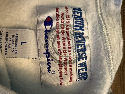 RARE VTG Land Rover Champion Reverse Weave Premium Promo Pullover Sweatshirt Y2K - Picture 17 of 19