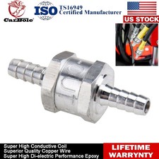 1Pack 8MM 5/16" Fuel Line Inline Check Valve Fuel Diesel Gas One Way Non Return