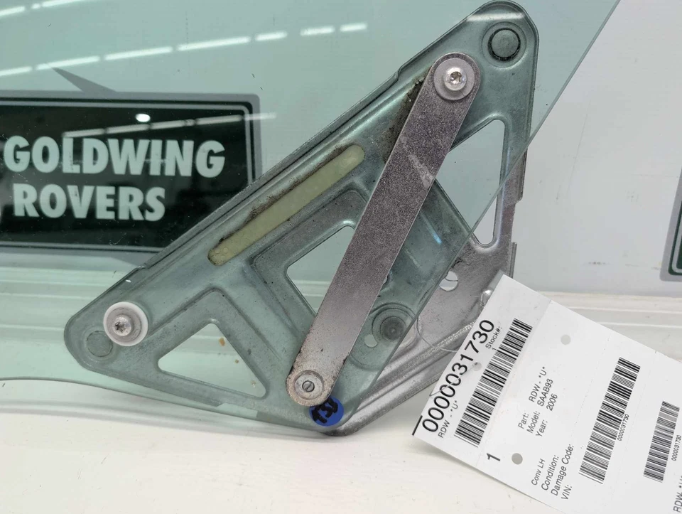 04 05 06 07 08 09 10 11 Saab SAAB 9-3 Convertible Cuarto Izquierdo Vidrio/Ventana Foto 2 de 4