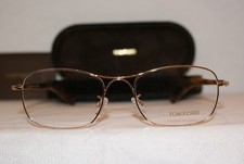 Brand New Authentic Tom Ford 5366 Gold 028 52-19-150 W Original Case 