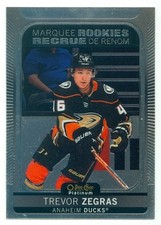 2021-22 O-Pee-Chee Platinum Marquee Rookies Trevor Zegras card# 203