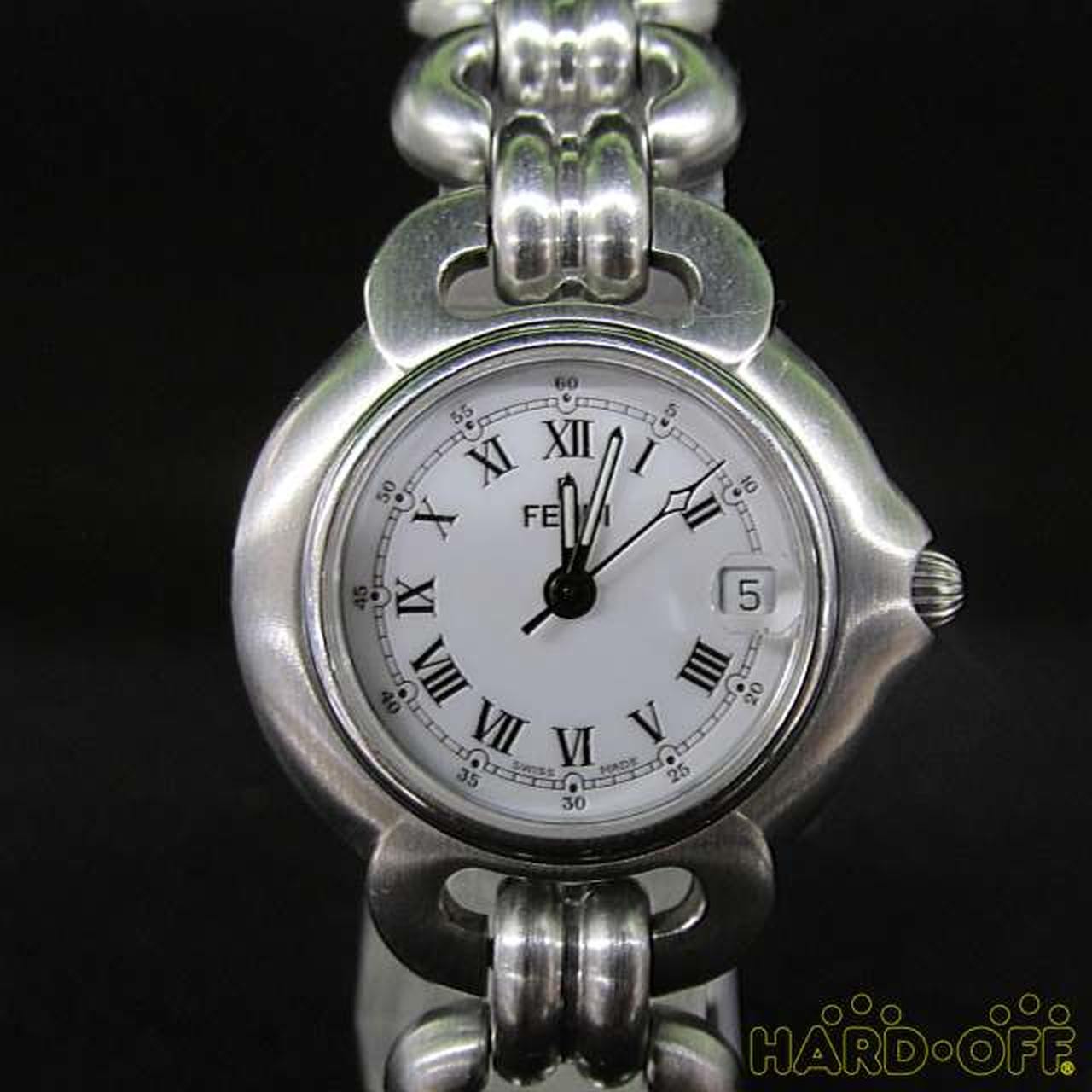 Fendi Quartz Ladies Watch 5ATM Stainless Steel 80s Vintage Used thumbnail 2