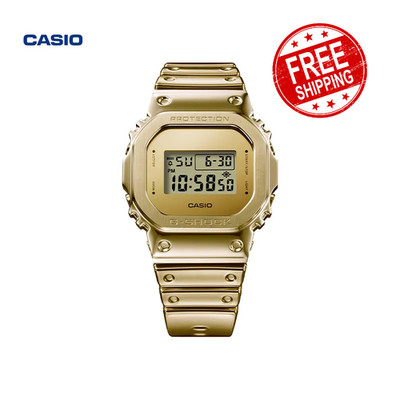 Casio G-SHOCK Gold Square Digital Shock Resistant Sport Watch Quartz Men's Watch