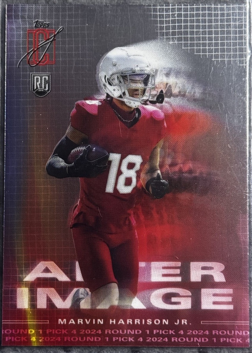 2024 Topps Signature Class After Image #AI-18 Marvin Harrison Jr. RC
