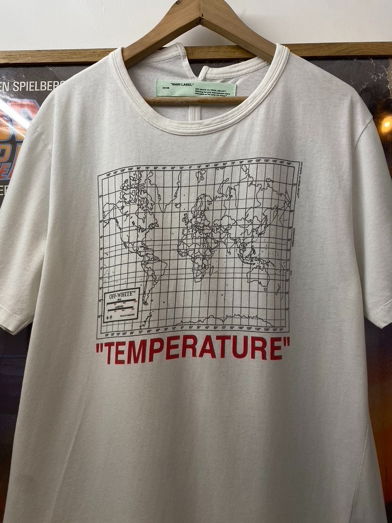 SS2018 Off-White Temperature Map Grid Asymmetrica… - image 5