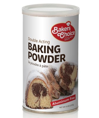 Double Acting Baking Powder, 8 oz. - Aluminum Free Baking Powder, Premium Gra...