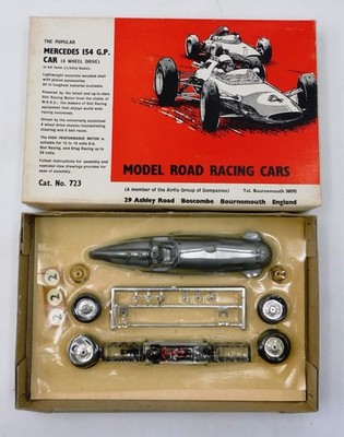 MRRC slot car kit Mercedes 154 GP F1 four wheel drive 4WD 1:32 Ref. 723 Airfix
