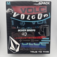 Volcom Boxer Briefs 4 Pack, M, 32-34