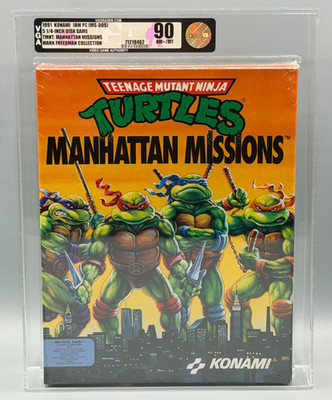 Teenage Mutant Ninja Turtles Manhattan Missions PC CD ROM Big Box New VGA 90