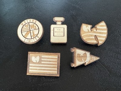Wu Tang x Good Wood Pin Set New RAR