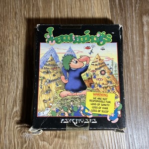 Disquettes De Jeu Amiga - Lemmings - Occasion - Vintage Rétro-gaming