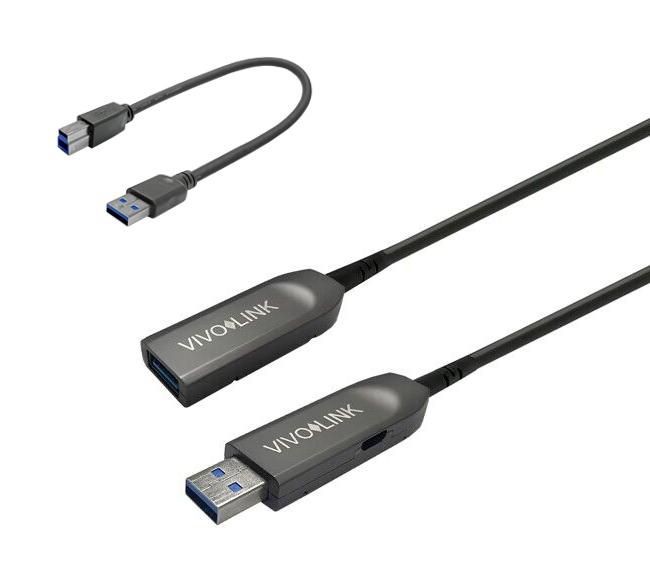 Vivolink Black Prousb3aaf10 Usb Cable Usb 3.2 Gen 1 (3.1 Gen 1) 10 M Usb A B - Image 3