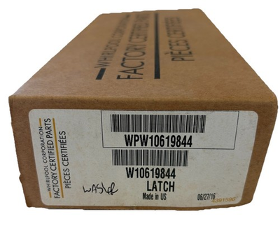 #ad Genuine OEM Whirlpool W10619844 Lid Lock Latch W10059230 8563937 WPW10619844 $59.99