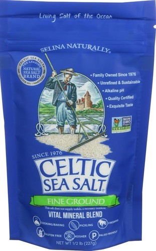 Celtic Sea Salt, Fine Ground, 8 Ounce( Limited Time DEAL) - Picture 1 of 8