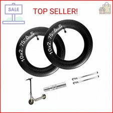 2 Pack 10x2.75-6.5 scooter tire tube, 70/65-6.5 Inner Tube, 10 inch Tire
