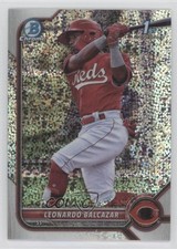 2022 Bowman Chrome Prospects Speckle Refractor 80/299 Leonardo Balcazar yj0