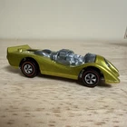 1971 Hot Wheels Redline Jet Threat - Yellow - No Canopy