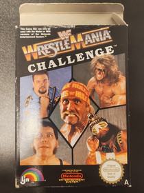 WWF WrestleMania Challenge NES Video Game with Manual PAL NES Nintendo boxed