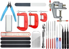 Professional 23 PCS Model Tools Kit Modeler Basic Tools Craft Set Hobby Building