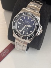 DUXOT ATLANTIC DEEP DIVE LIMITED EDITION 1000M AUTOMATIC WATCH BLUE FULL SET