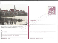 P 138 Picture Postcard Print Sample 60 Pfennig B&S Neunburg P3/40 **