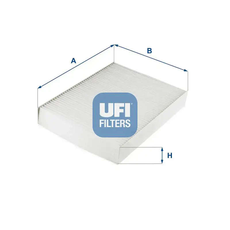 Cabin filter Particulate Filter 53.276.00 UFI for RENAULT FIAT NISSAN - Image 5