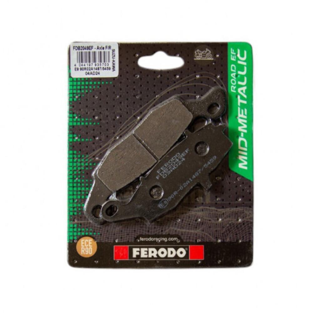 FITS SUZUKI VZ 1600 MARAUDER 2004-2004 Rear Brake Pad Mid-Metallic