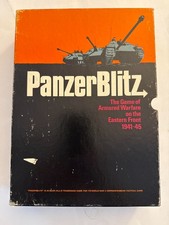 Avalon Hill Panzer Blitz Unpunched Slip Case