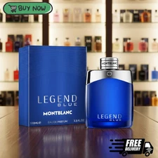 Mont Blanc Legend Blue 3.3 oz EDP Cologne for Men, new sealed Box, Free Shipping