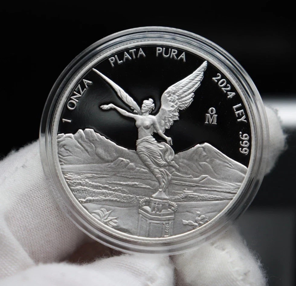 2024 2 OZ PROOF Mexico Silver Libertad .999 In Capsule