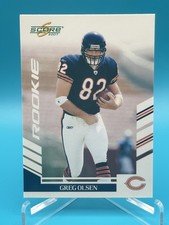 2007 Score - Rookie Greg Olsen Bears Panthers Miami Rookie Card #361 (RC). rookie card picture