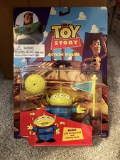 Vintage Toy Story Alien Action Figure Disney Thinkway Pixar